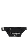 Dolce & Gabbana Nylon Beltpack Bag With Logo Men