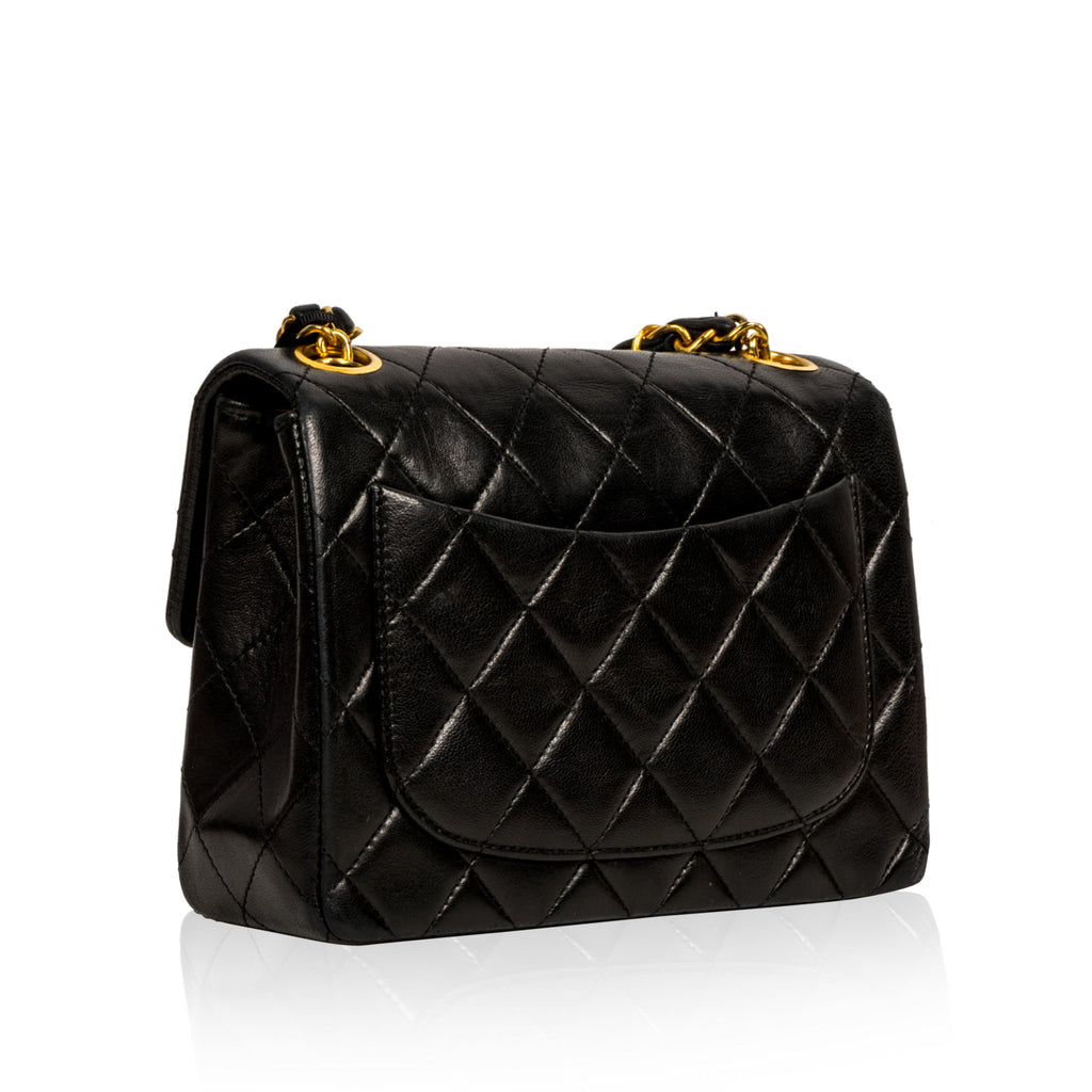 Mini Square Flap Handheld Bag - Vintage