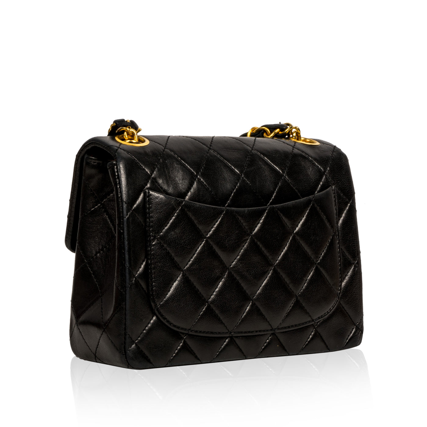Mini Square Flap Handheld Bag - Vintage