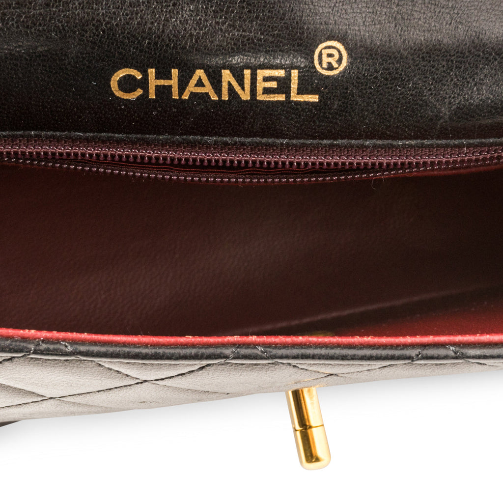Mini Square Flap Handheld Bag - Vintage