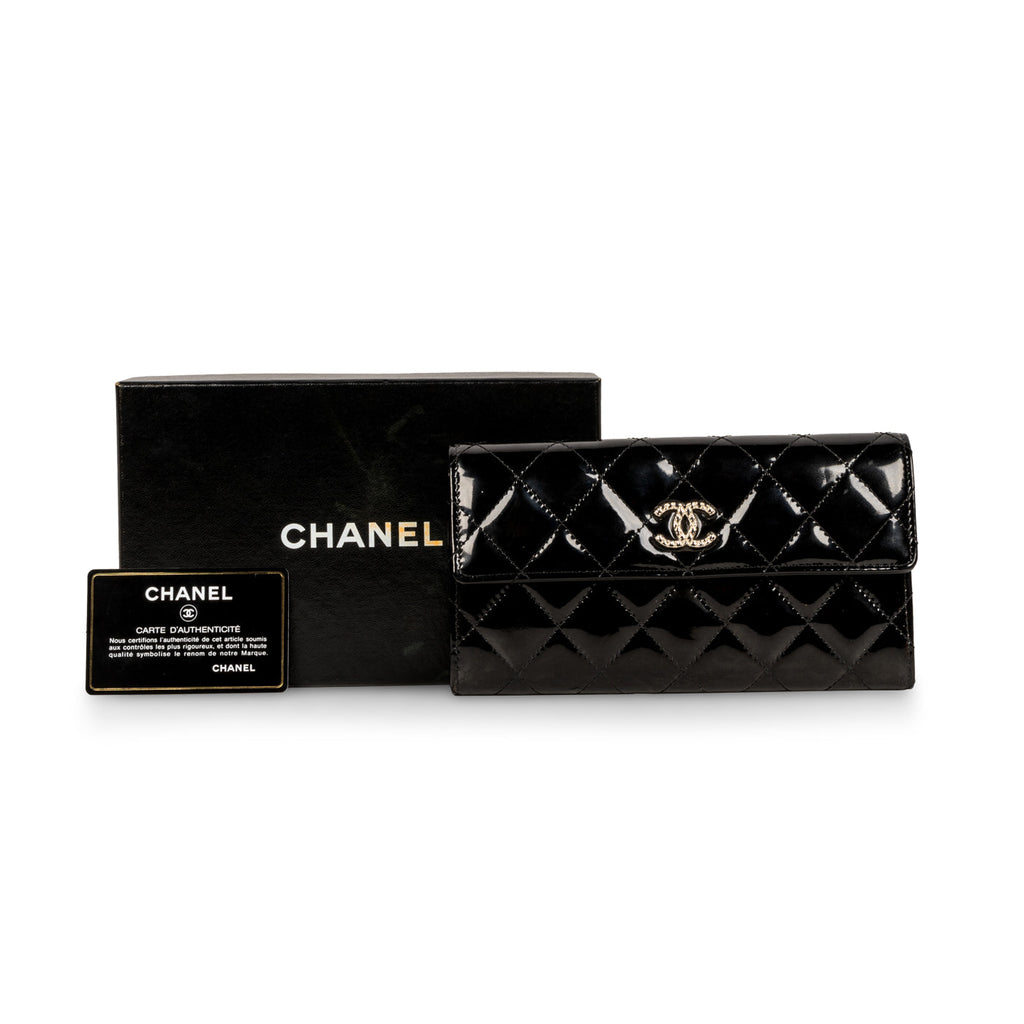 Chanel Patent Wallet