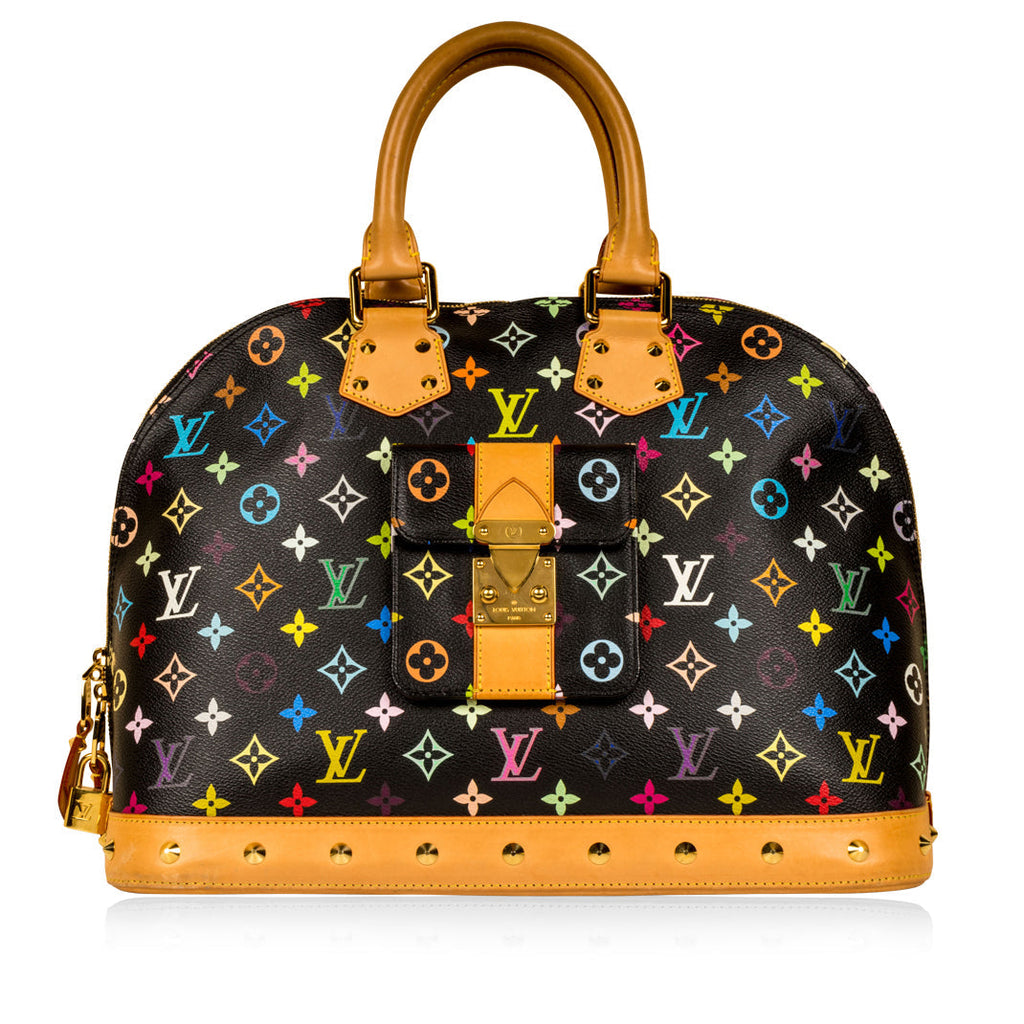 Louis Vuitton Alma GM - Murakami Multicolore Black