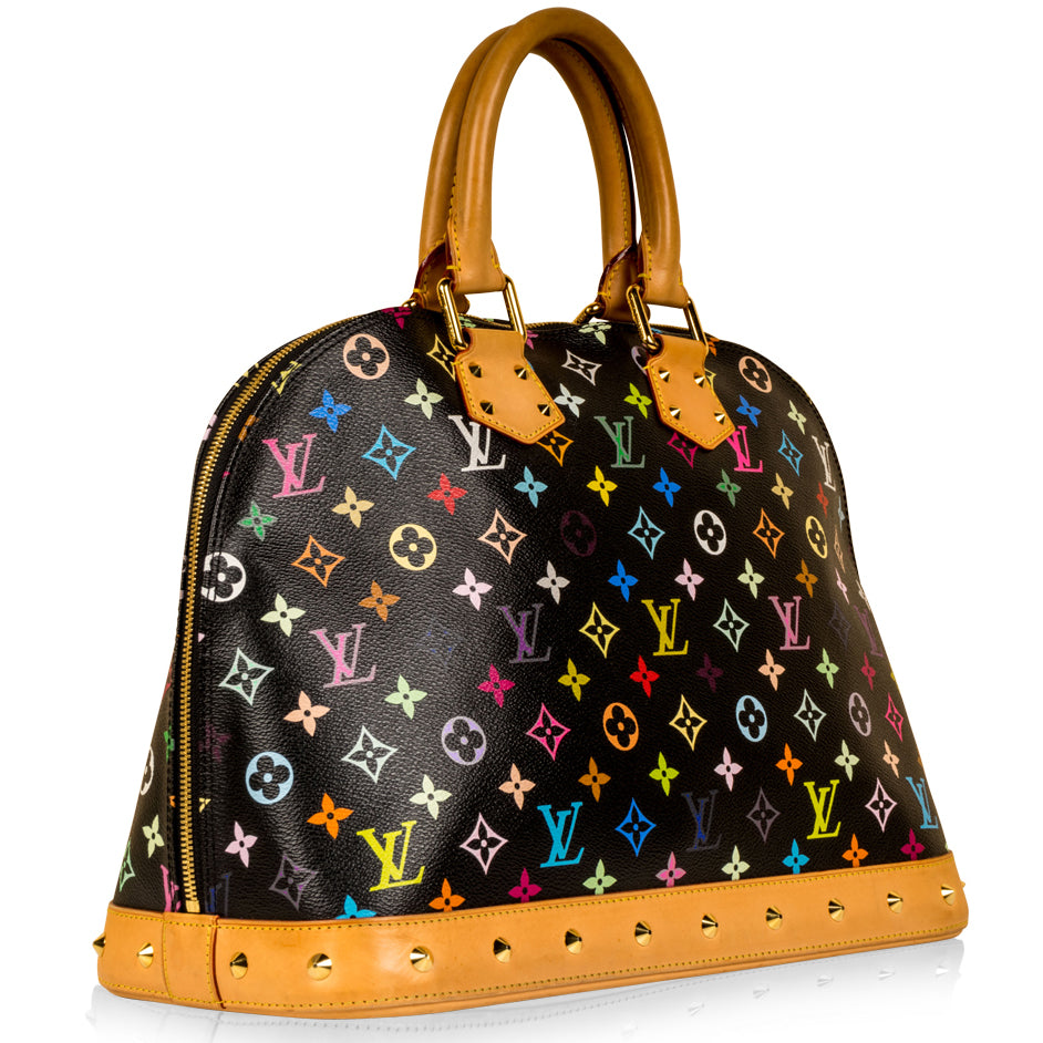 Louis Vuitton Alma GM - Murakami Multicolore Black