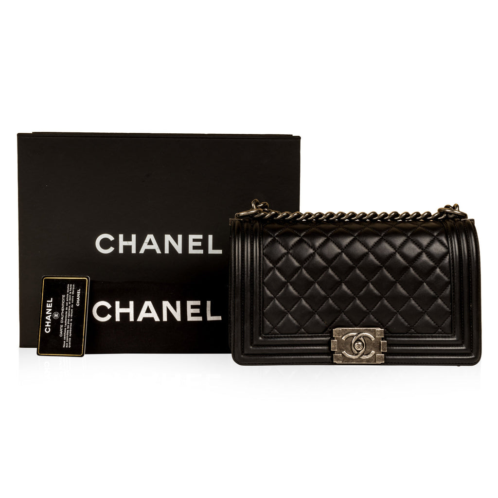 Chanel Boy Bag - Medium - Lambskin