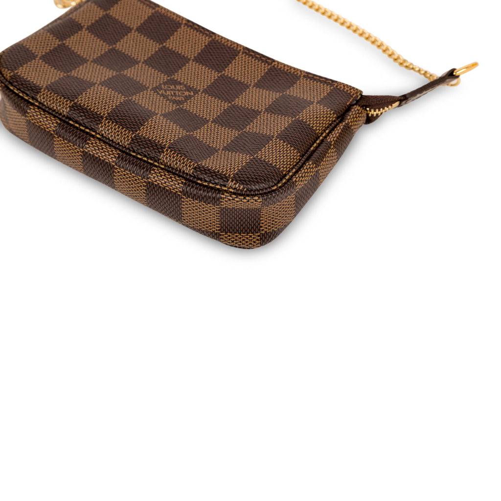 Louis Vuitton Mini Pochette Accessoires - Damier Ebene