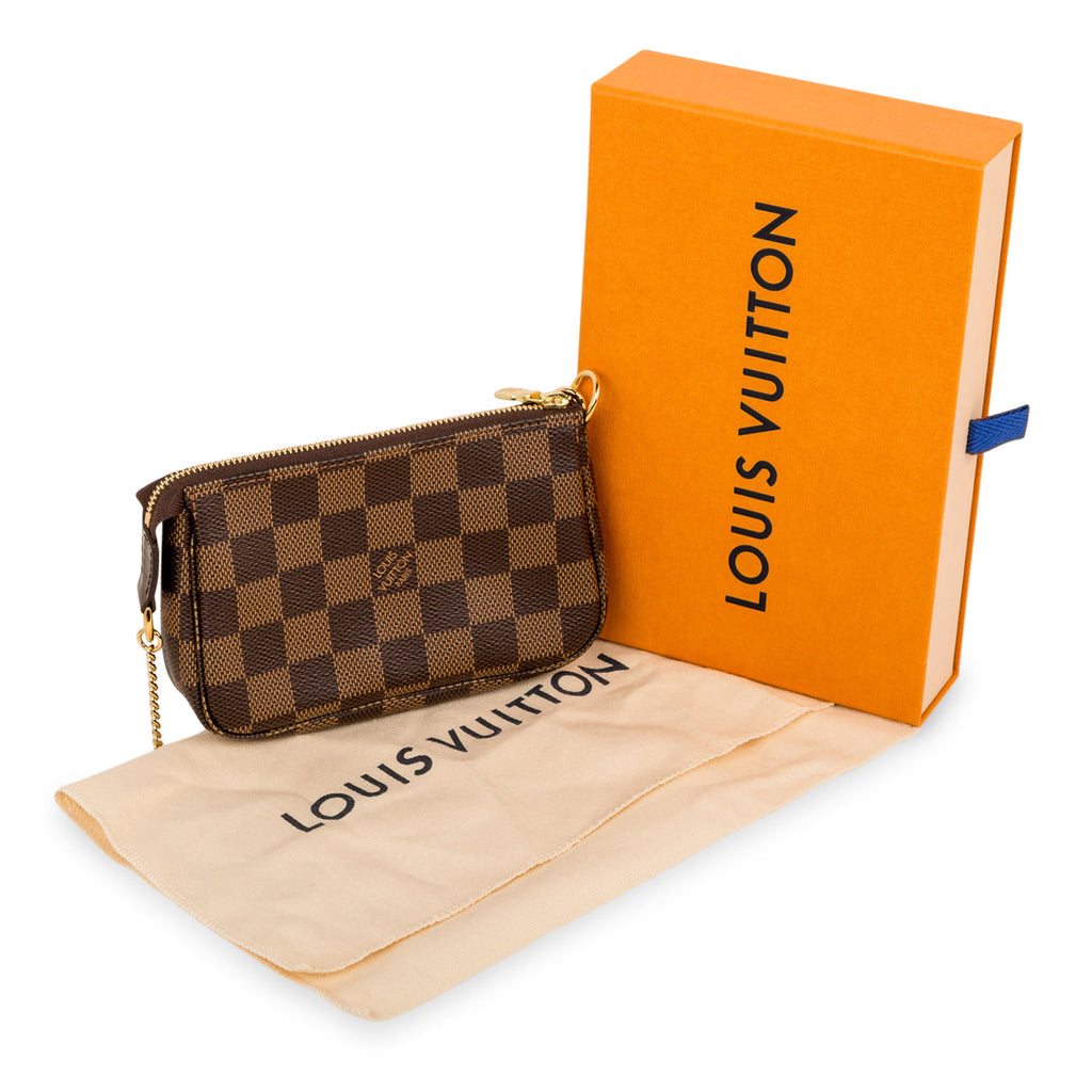 Louis Vuitton Mini Pochette Accessoires - Damier Ebene