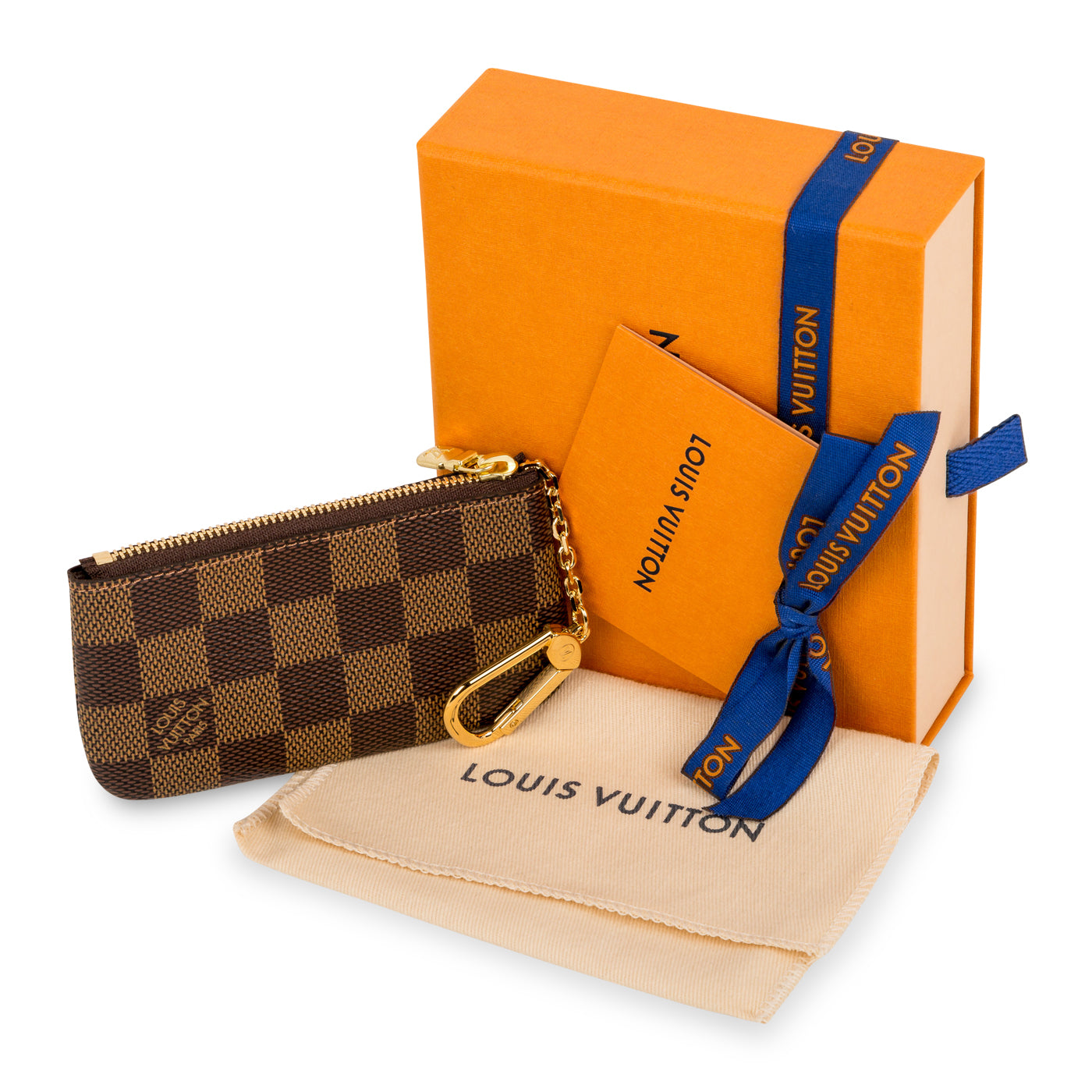 Louis Vuitton Key Pouch - Damier Ebene Canvas