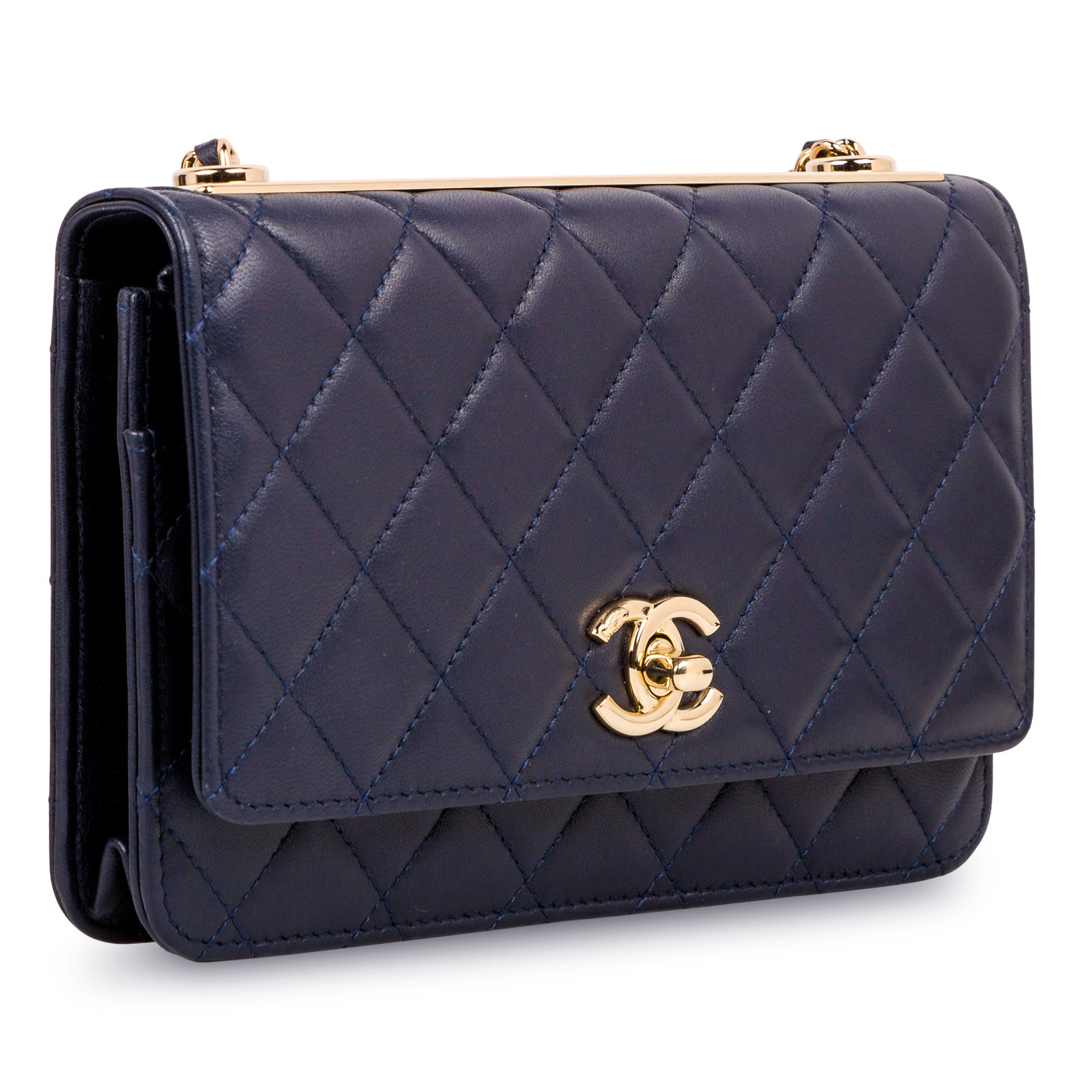 Chanel Trendy Wallet on Chain