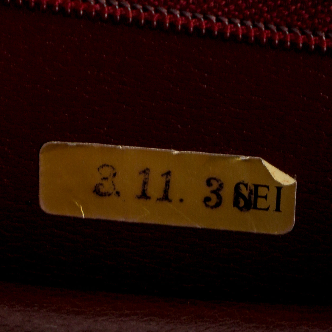 Lambskin Flap Bag - Patent