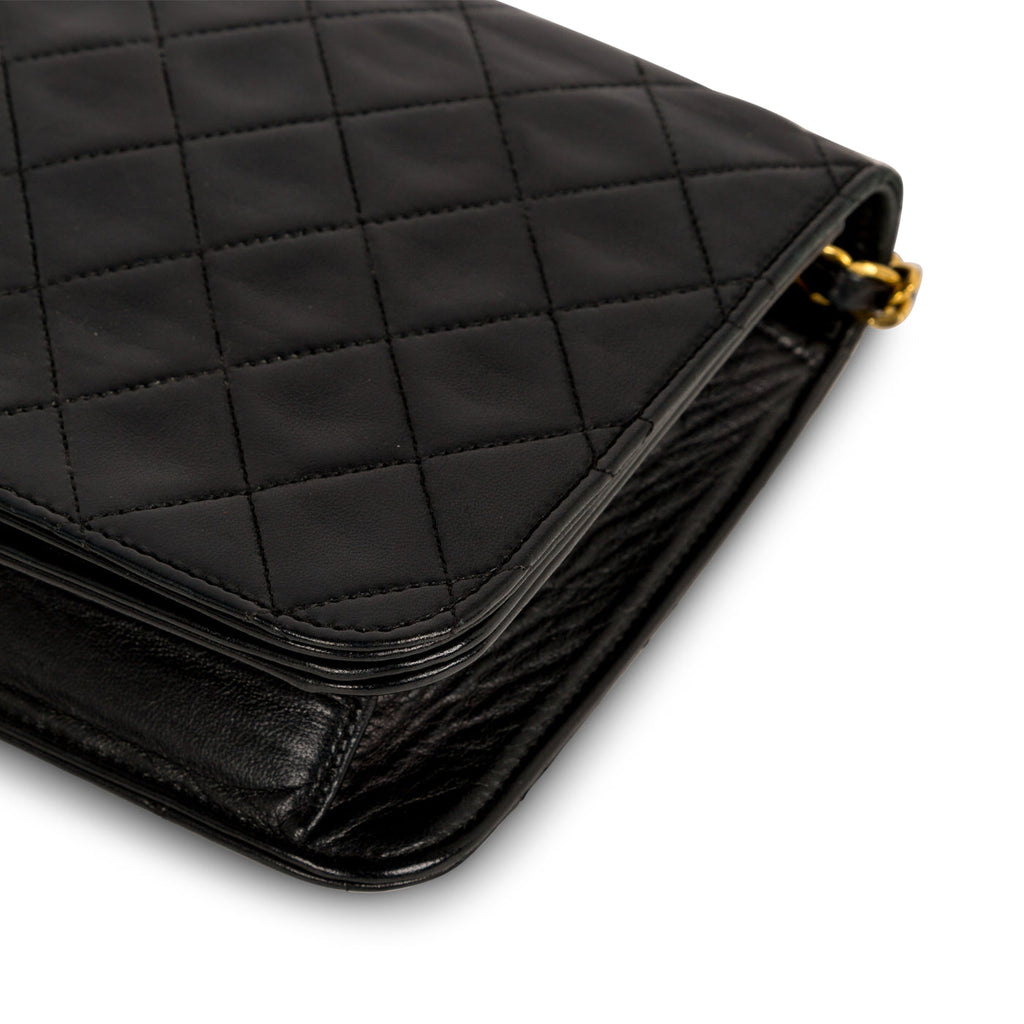 Lambskin Flap Bag - Patent