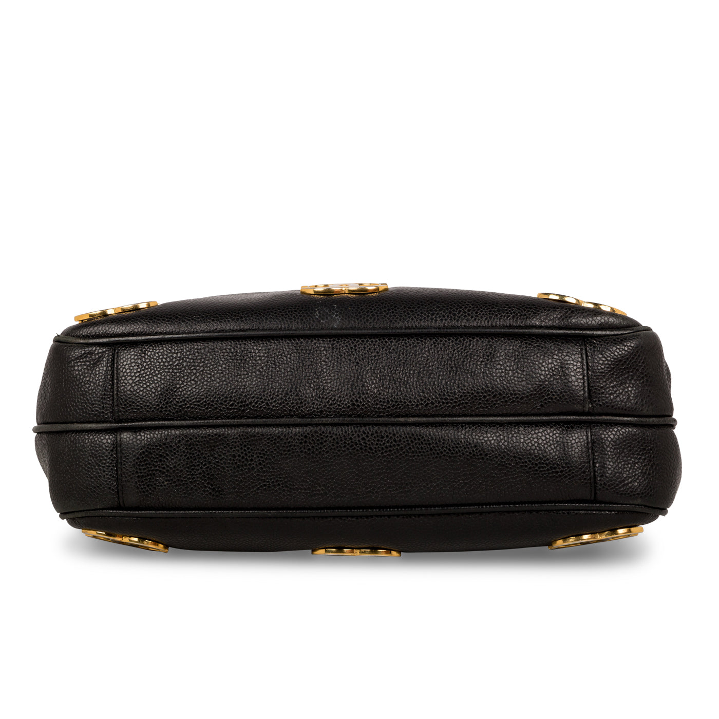 Triple Coco Caviar Shoulder Bag