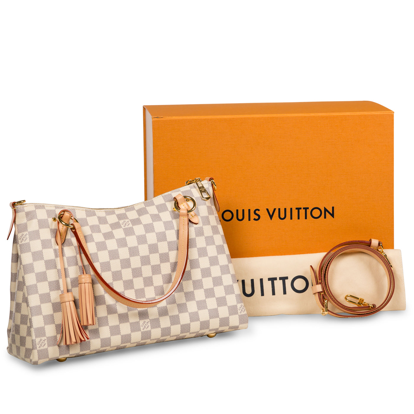 Louis Vuitton Lymington Tote Bag - Damier Azur