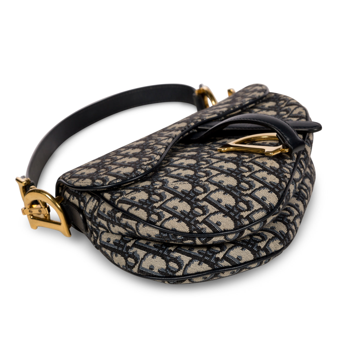 Saddle Bag with Embroidered Strap