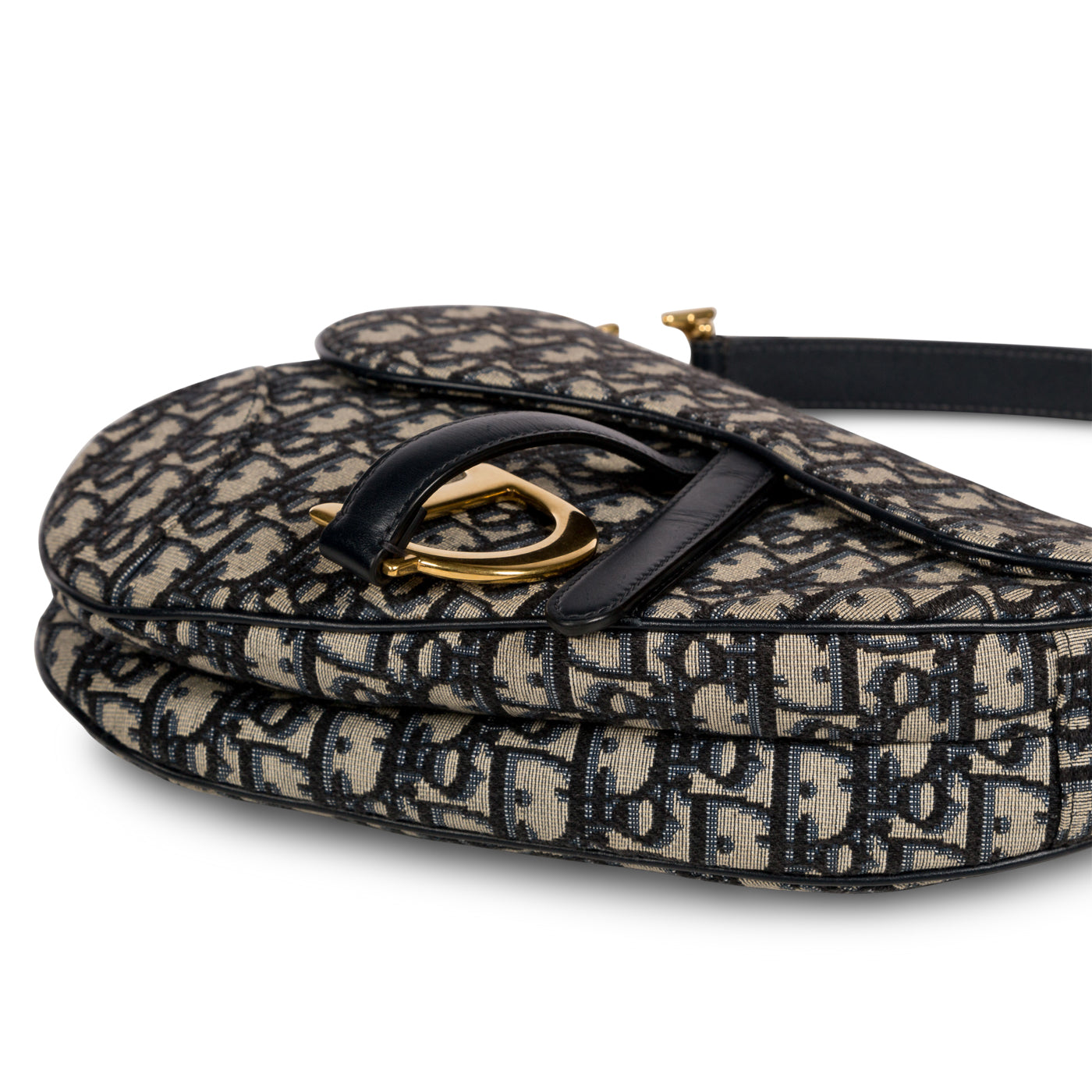 Saddle Bag with Embroidered Strap
