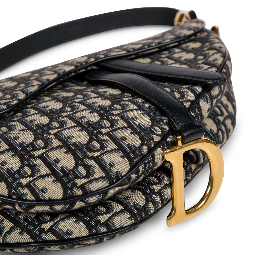 Saddle Bag with Embroidered Strap