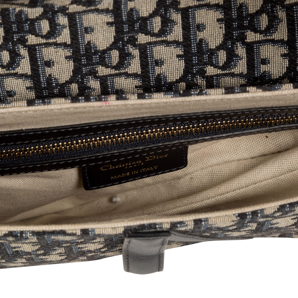 Saddle Bag with Embroidered Strap