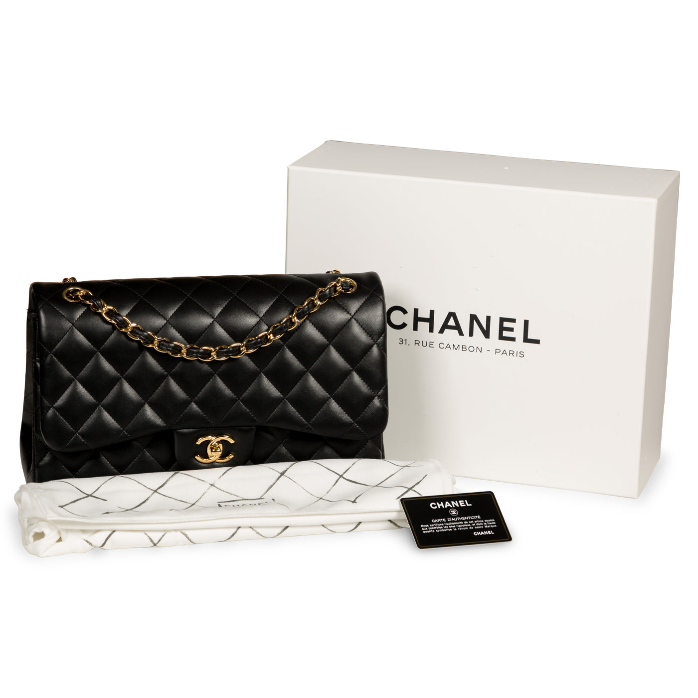 Chanel Classic Flap Bag - Jumbo