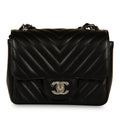 Chanel Classic Flap Bag - Mini Square - Chevron