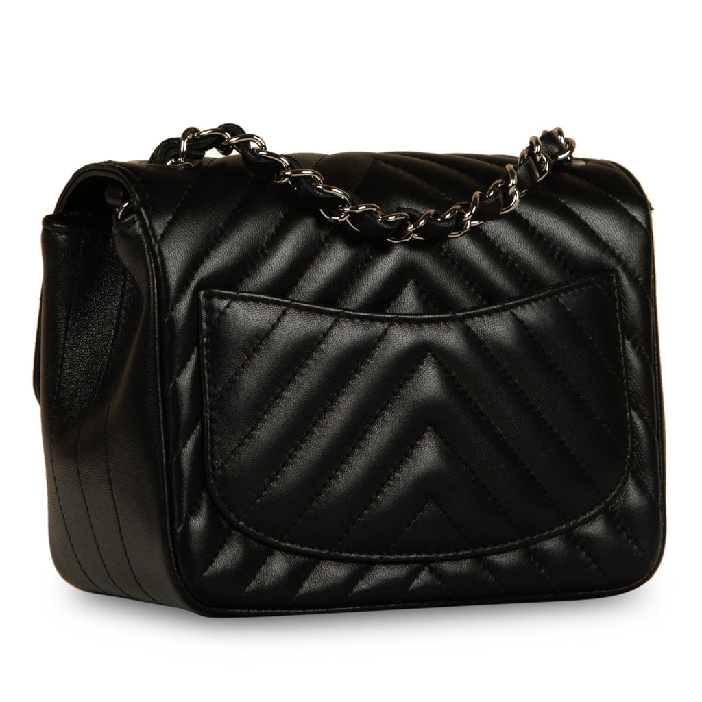 Chanel Classic Flap Bag - Mini Square - Chevron