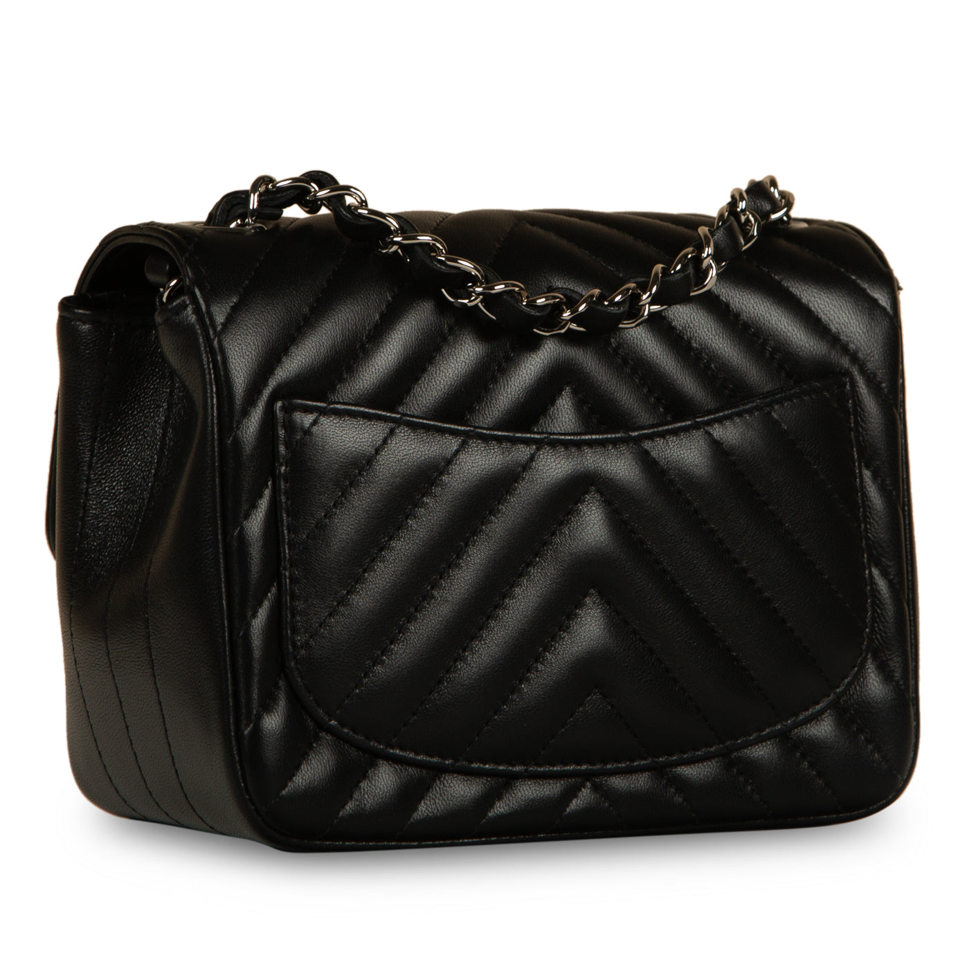 Chanel Classic Flap Bag - Mini Square - Chevron