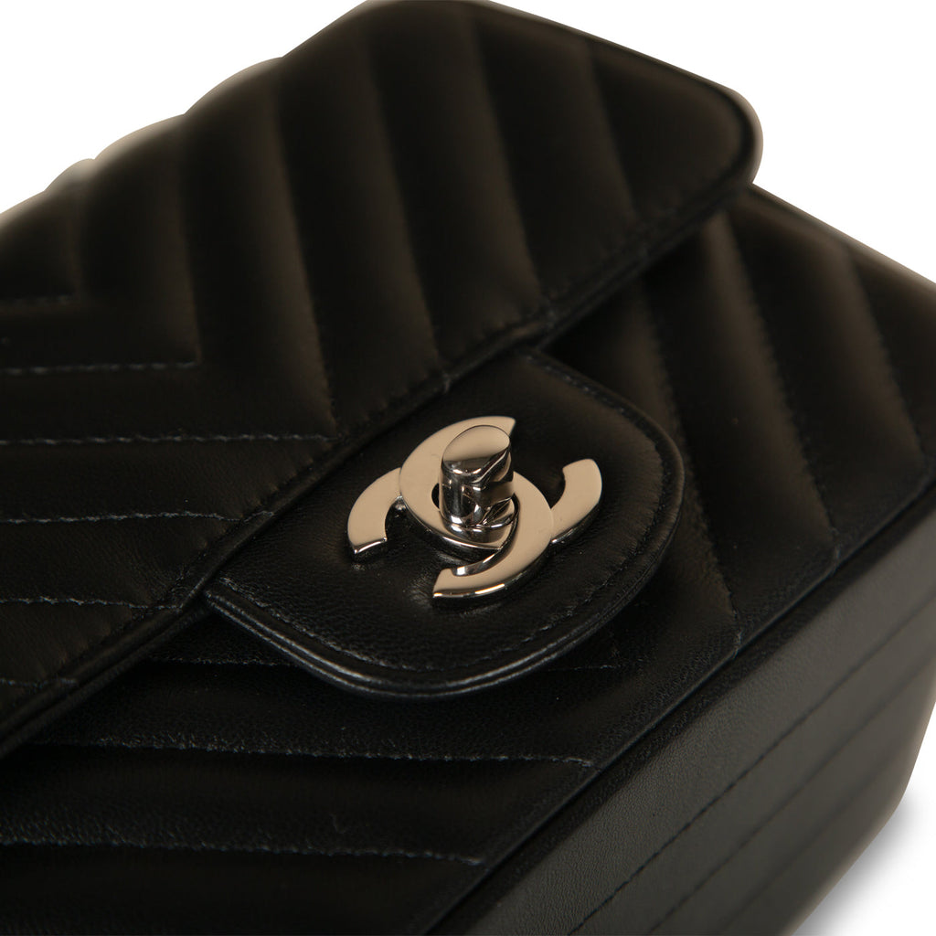 Chanel Classic Flap Bag - Mini Square - Chevron