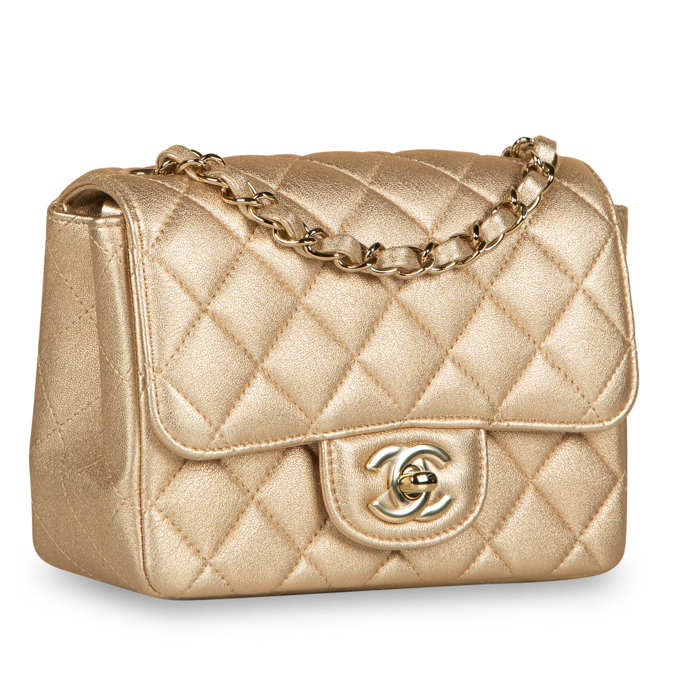 Chanel Classic Flap Bag - Mini Square - 21P