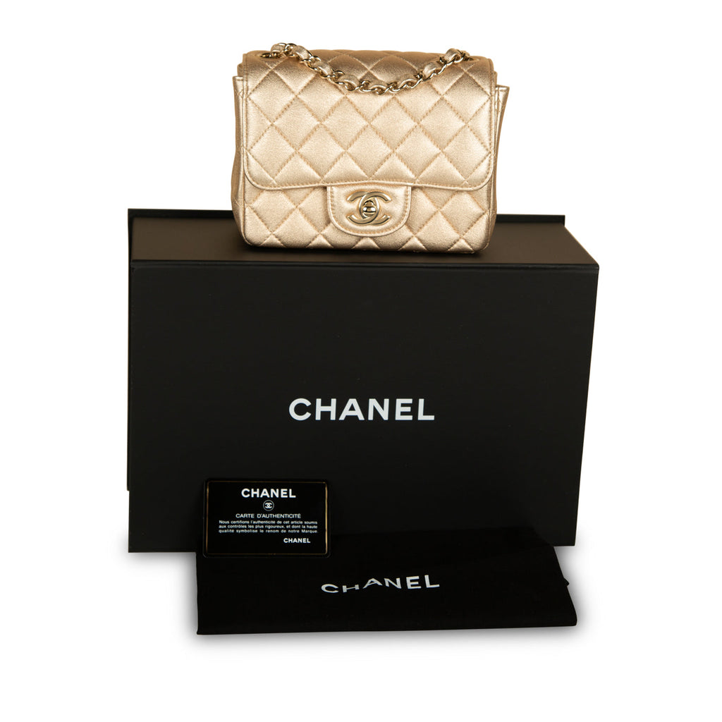 Chanel Classic Flap Bag - Mini Square - 21P