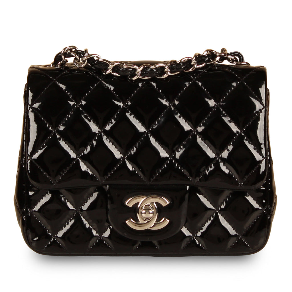 Chanel Classic Flap Bag - Mini Square - Patent