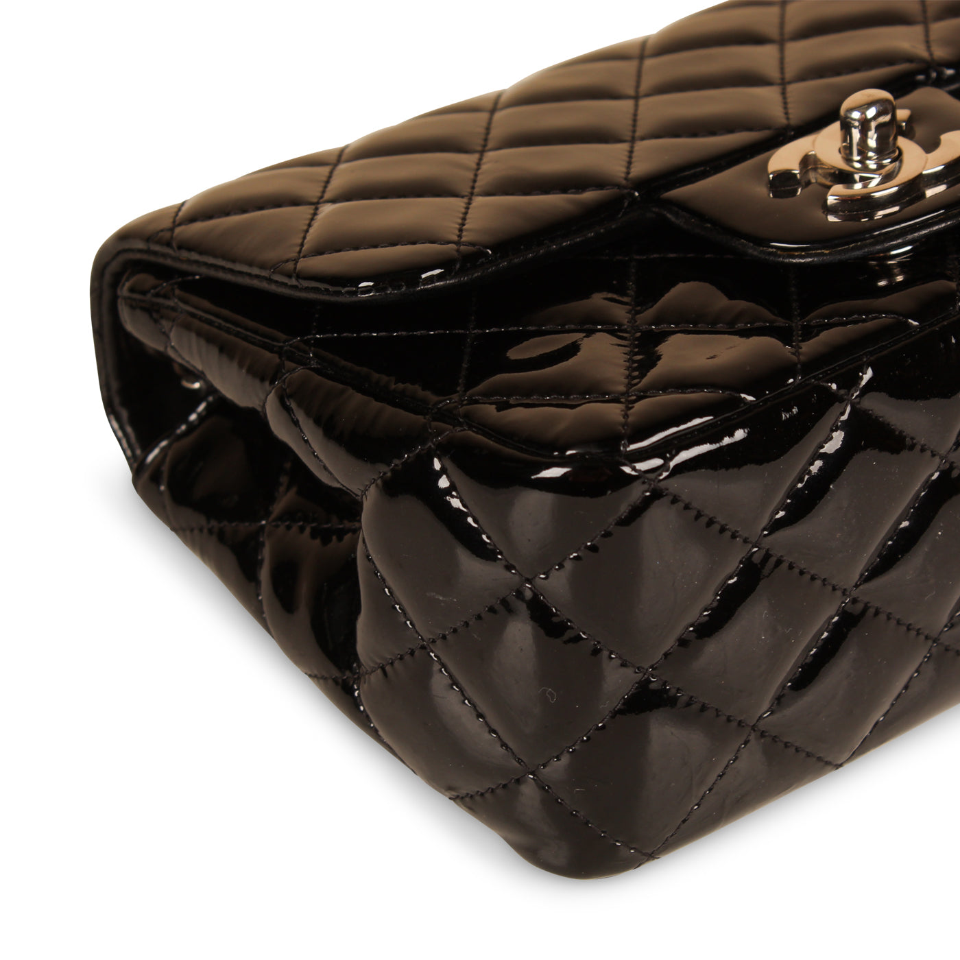 Chanel Classic Flap Bag - Mini Square - Patent