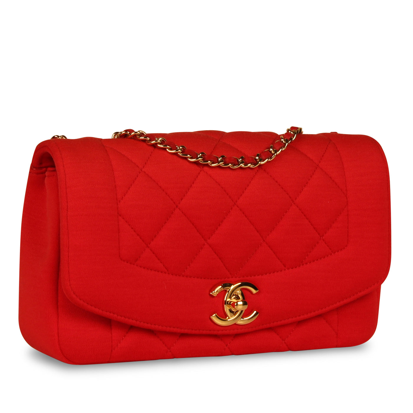 Chanel Small Jersey Diana Flap Bag