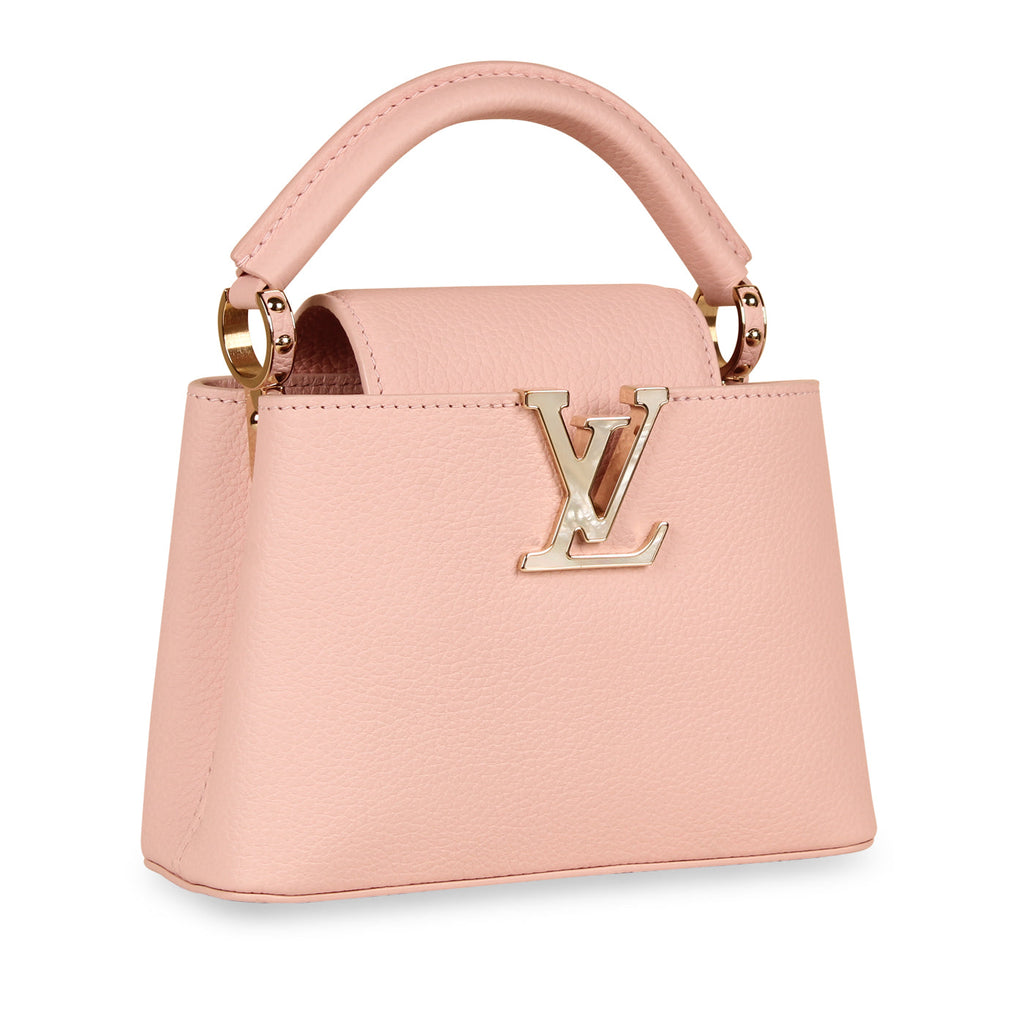 Louis Vuitton Capucines Mini Bag - Quartz Plaque