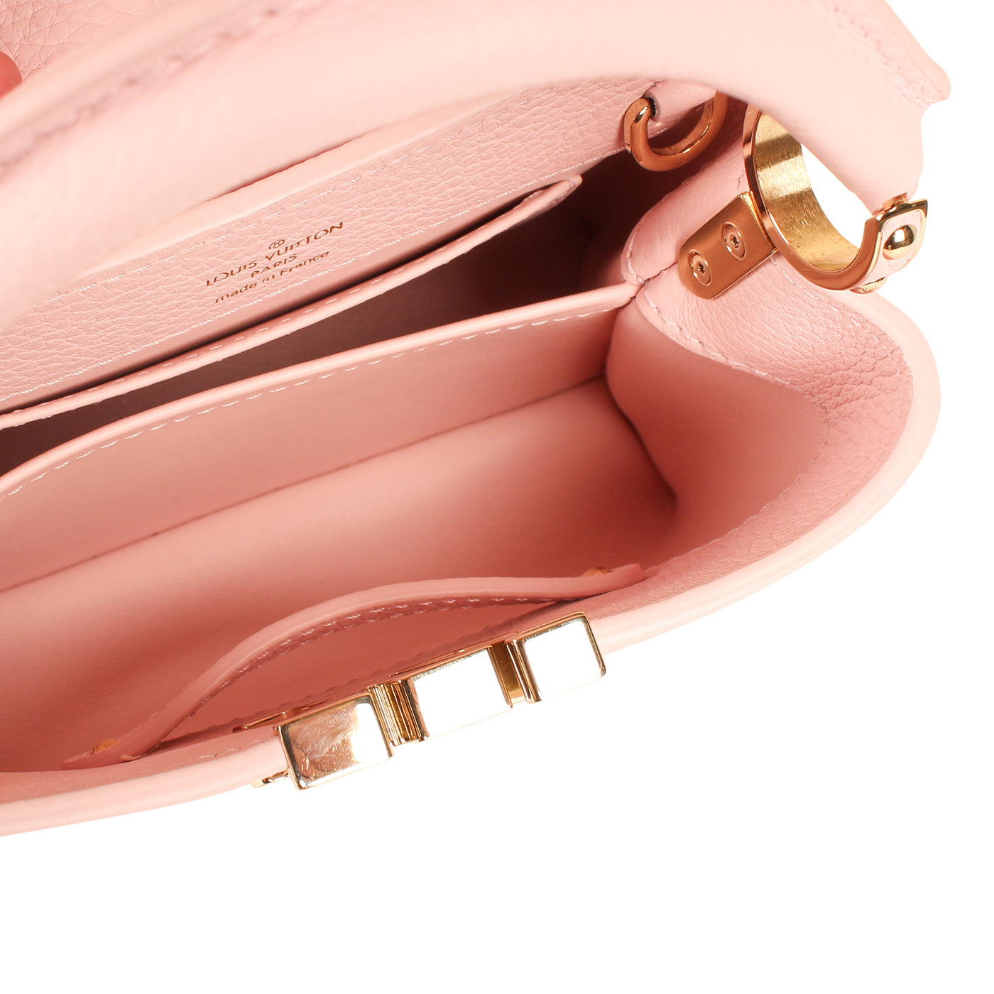 Louis Vuitton Capucines Mini Bag - Quartz Plaque