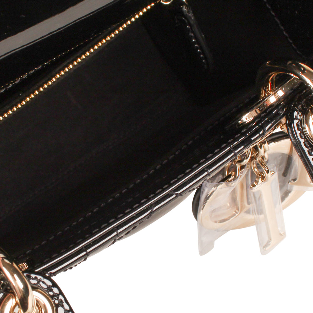 Christian Dior Lady Dior - Small - Patent