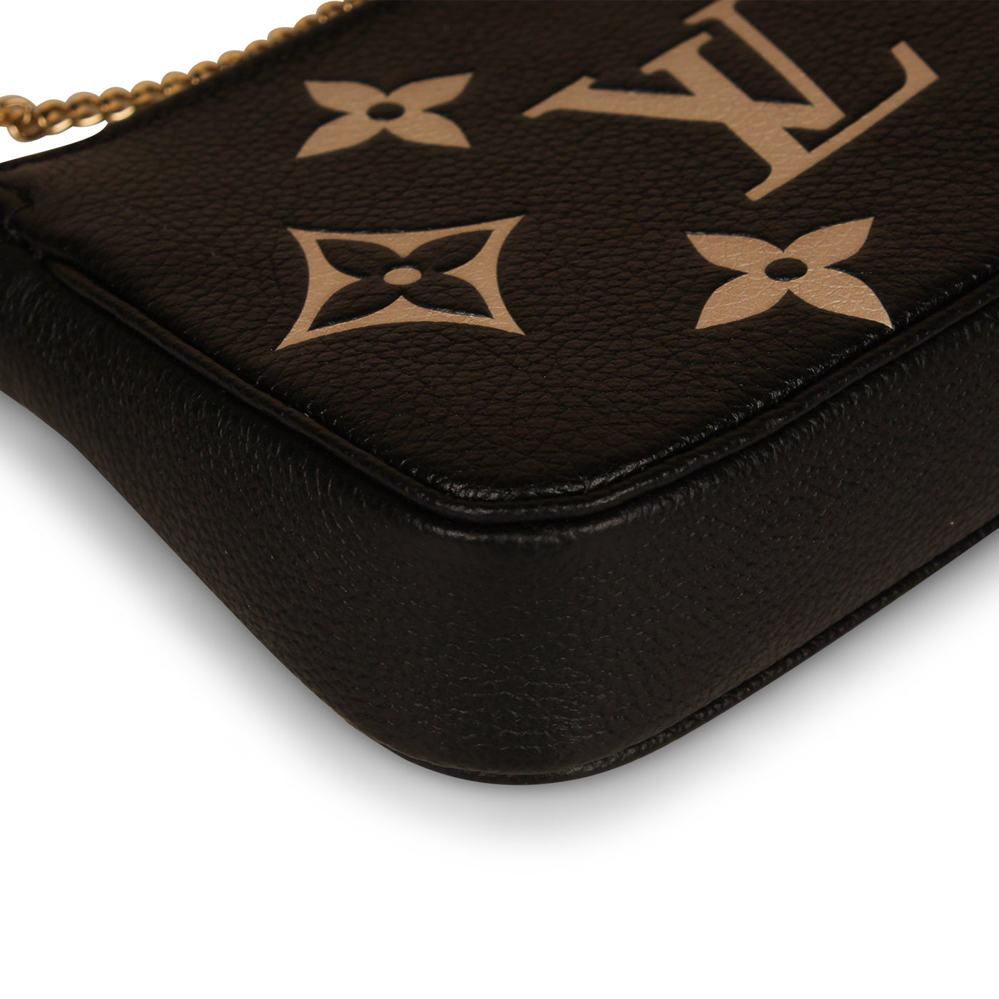 Louis Vuitton Mini Pochette Accessoires - Black Empreinte