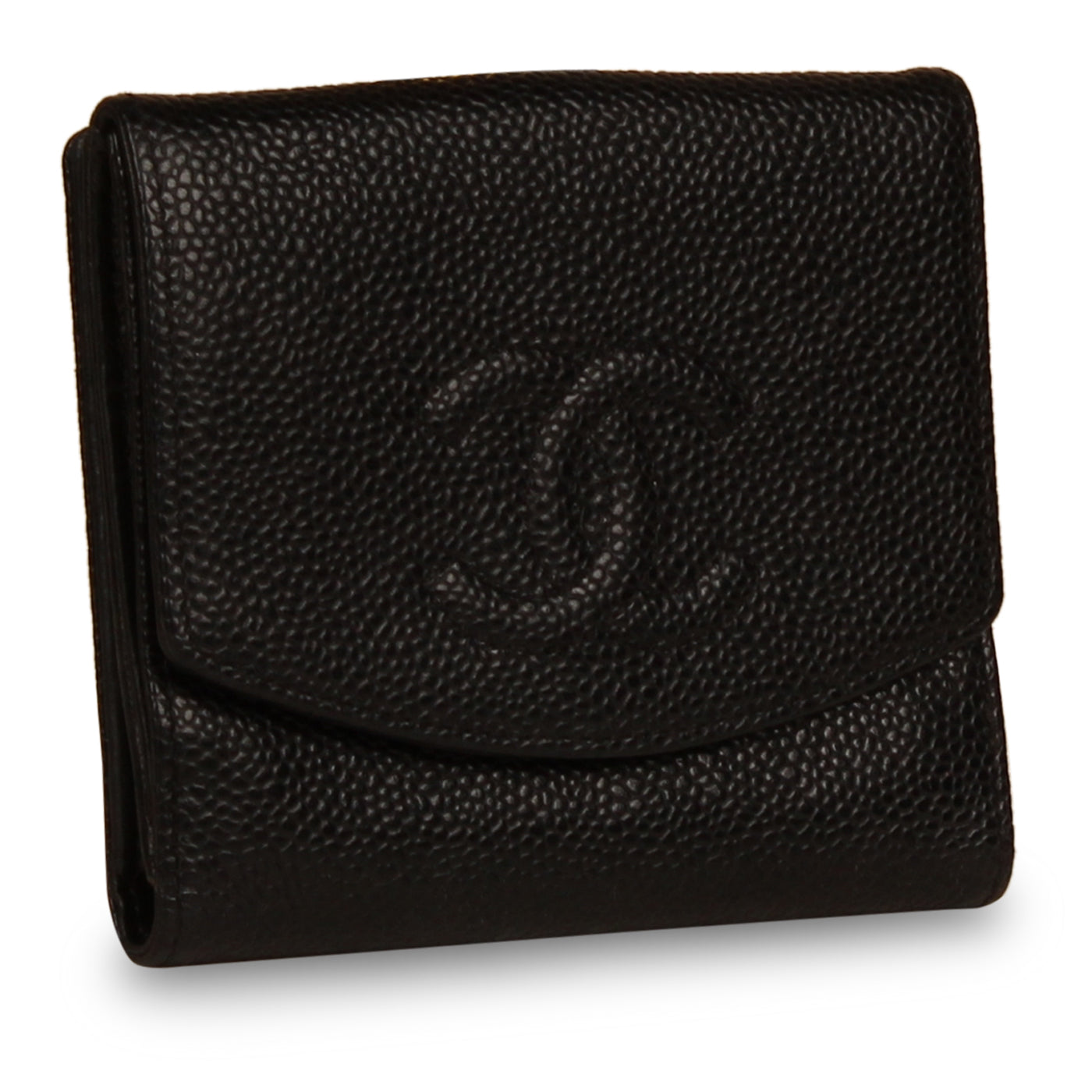 Vintage Classic Wallet - Black Caviar