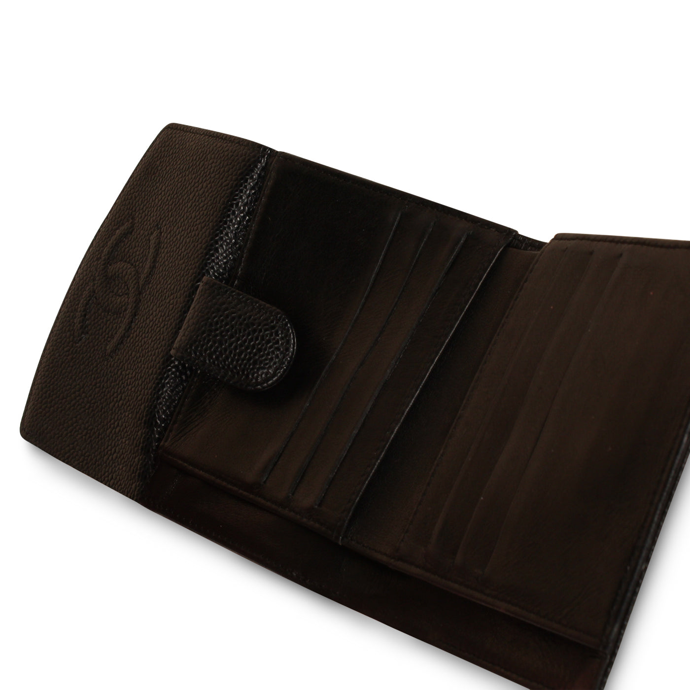 Vintage Classic Wallet - Black Caviar