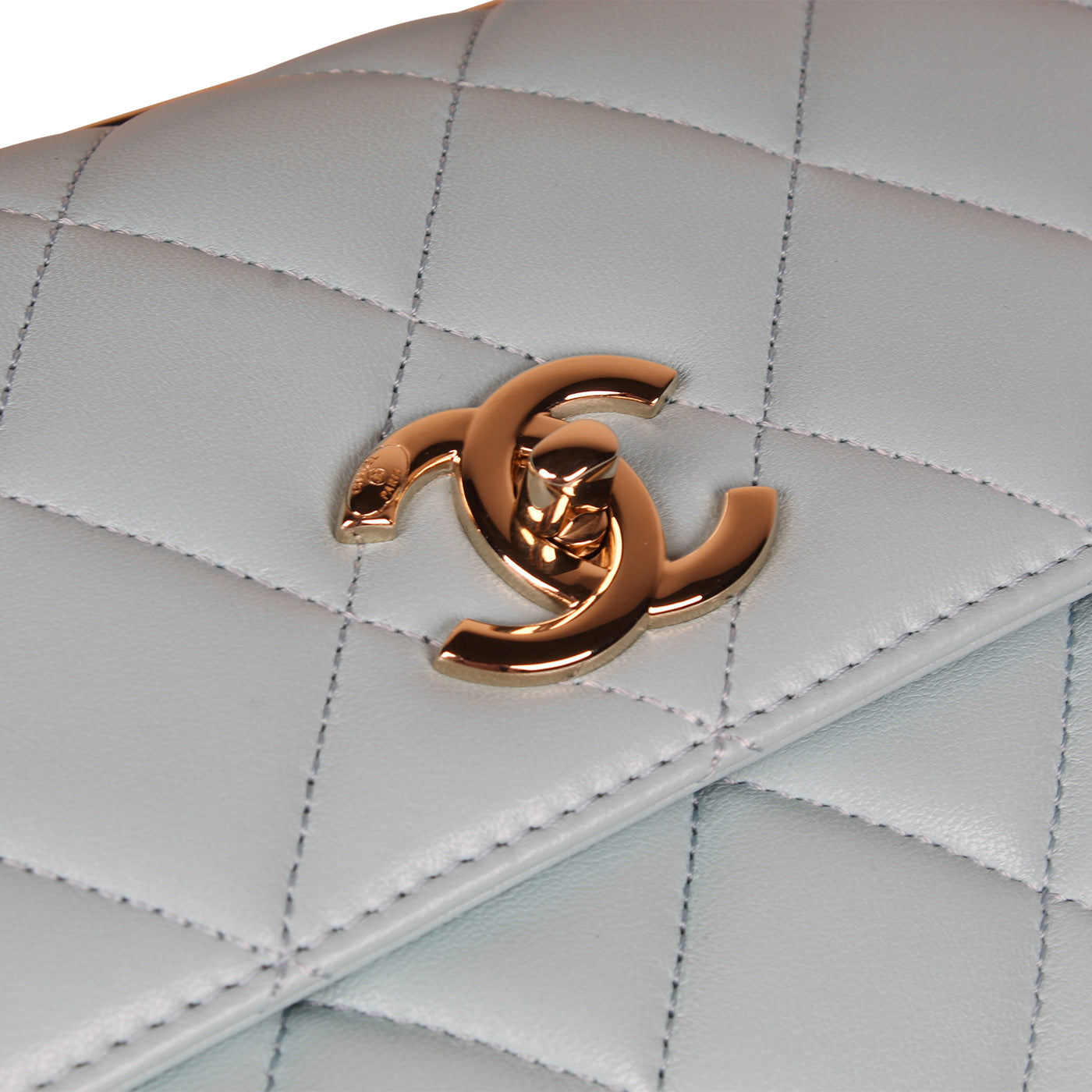 Trendy CC Flap Bag - Small Tiffany Blue