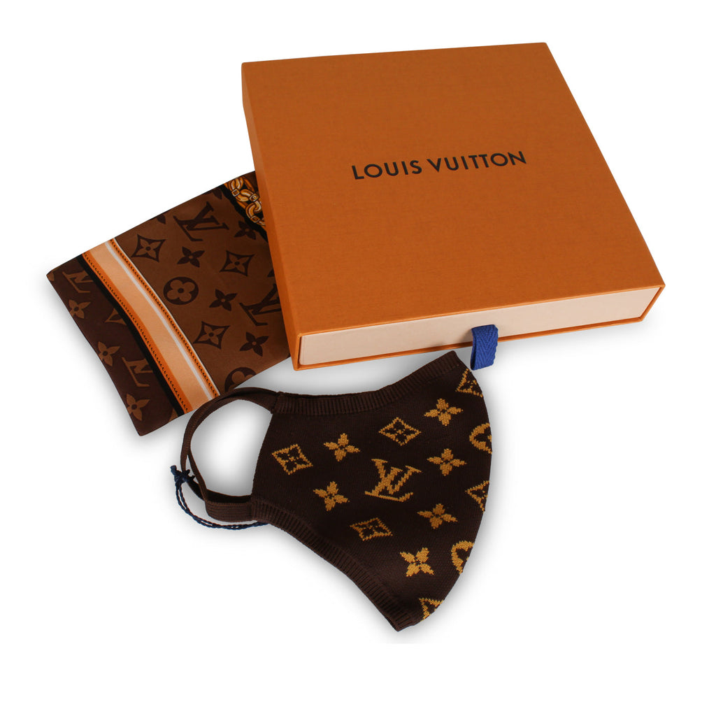Louis Vuitton Knit Face Mask - Monogram