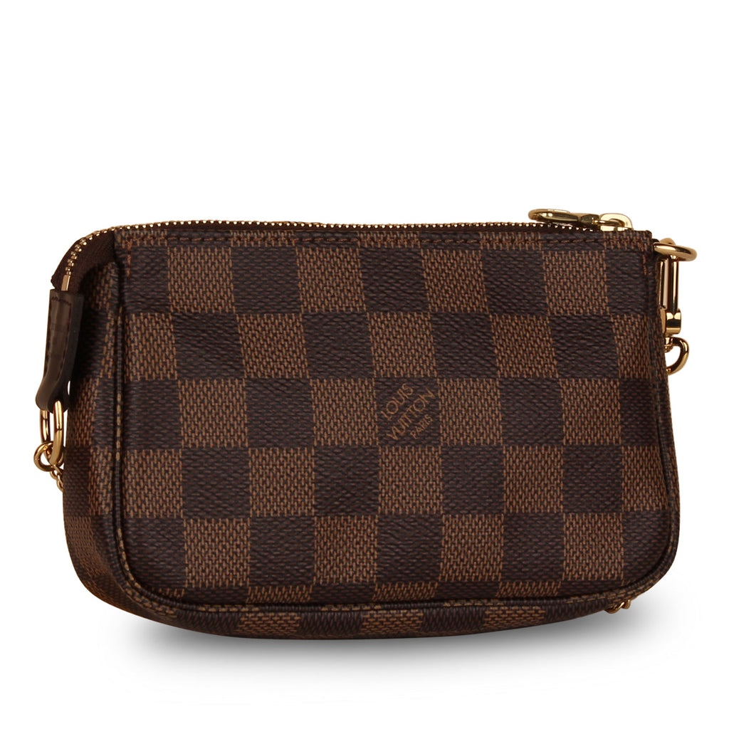 Louis Vuitton Mini Pochette Accessoires - Damier Ebene