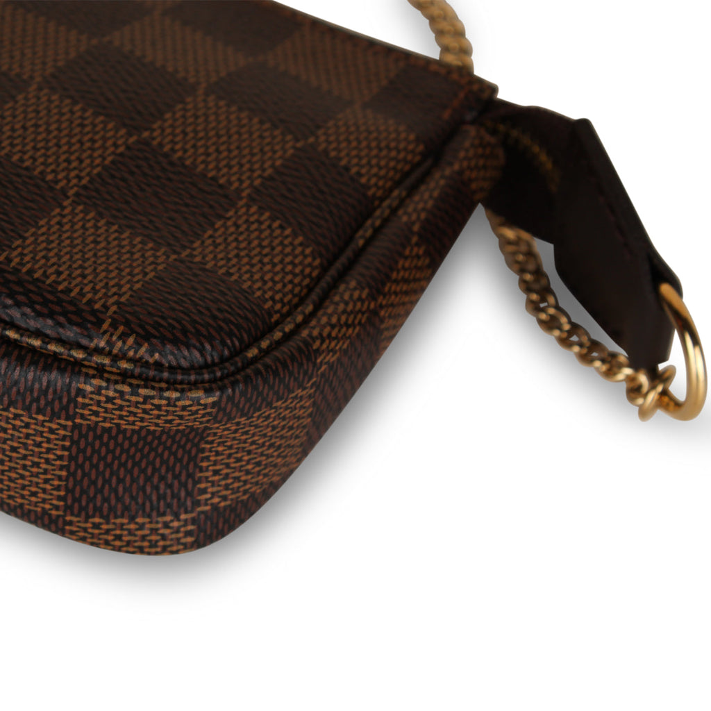 Louis Vuitton Mini Pochette Accessoires - Damier Ebene