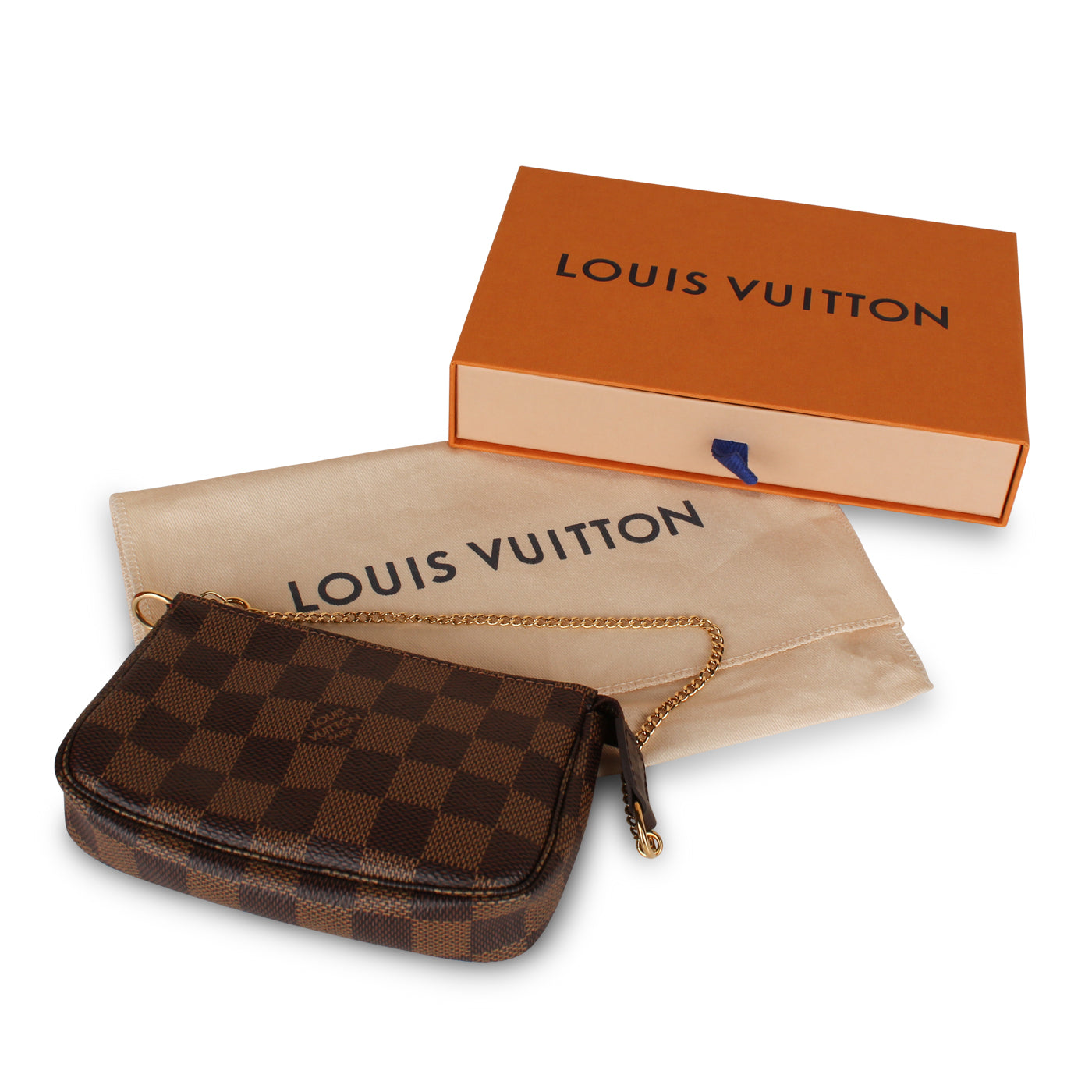 Louis Vuitton Mini Pochette Accessoires - Damier Ebene