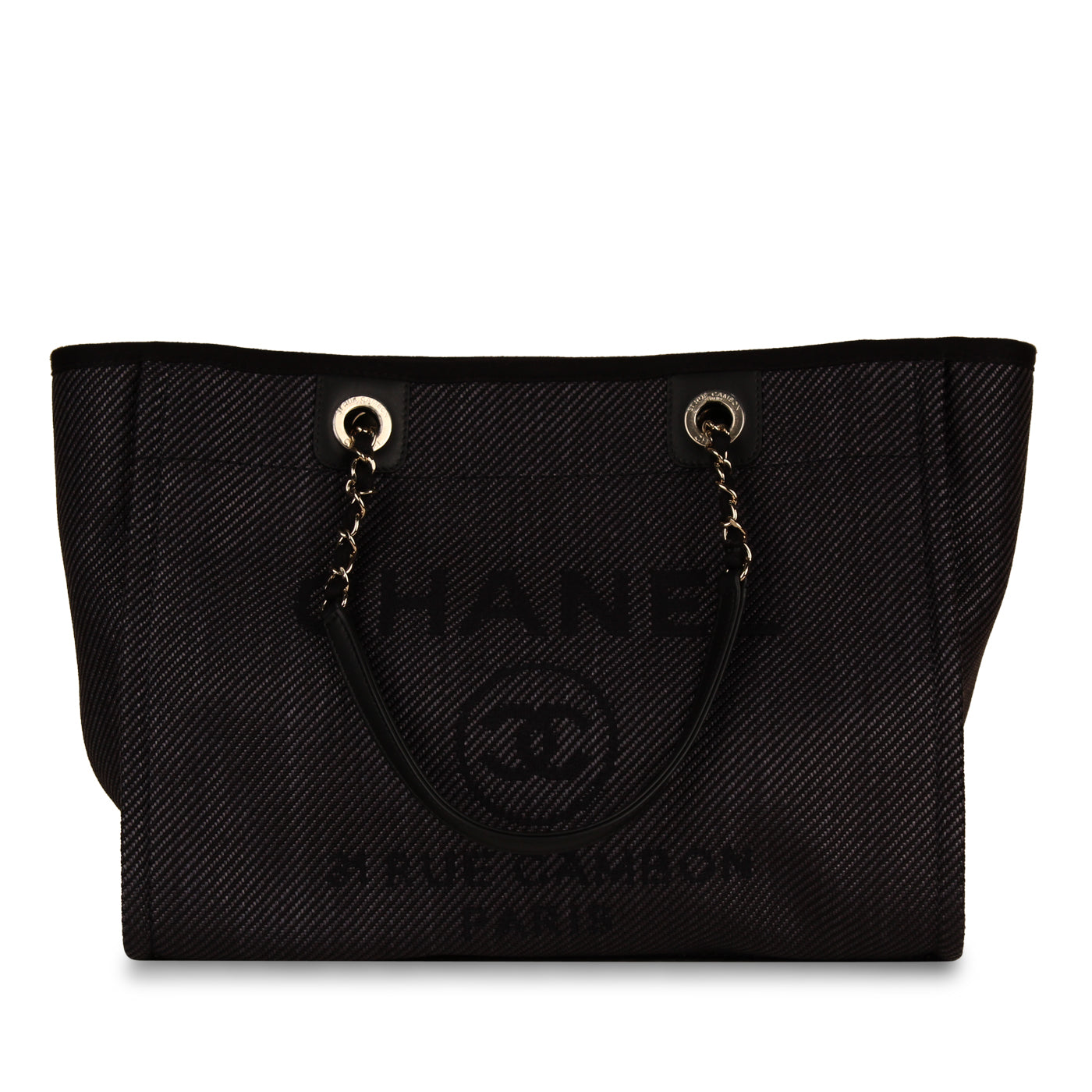 Denim Deauville Tote - Small