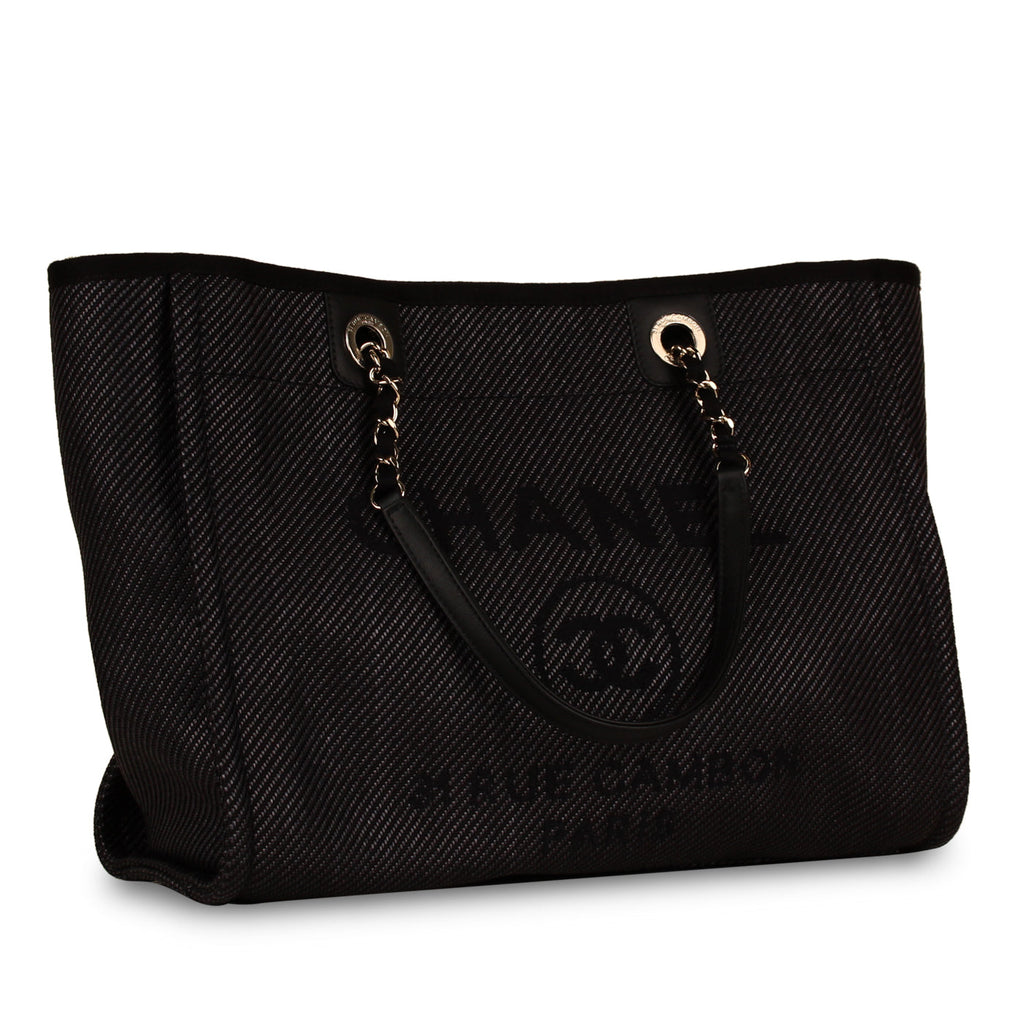 Denim Deauville Tote - Small