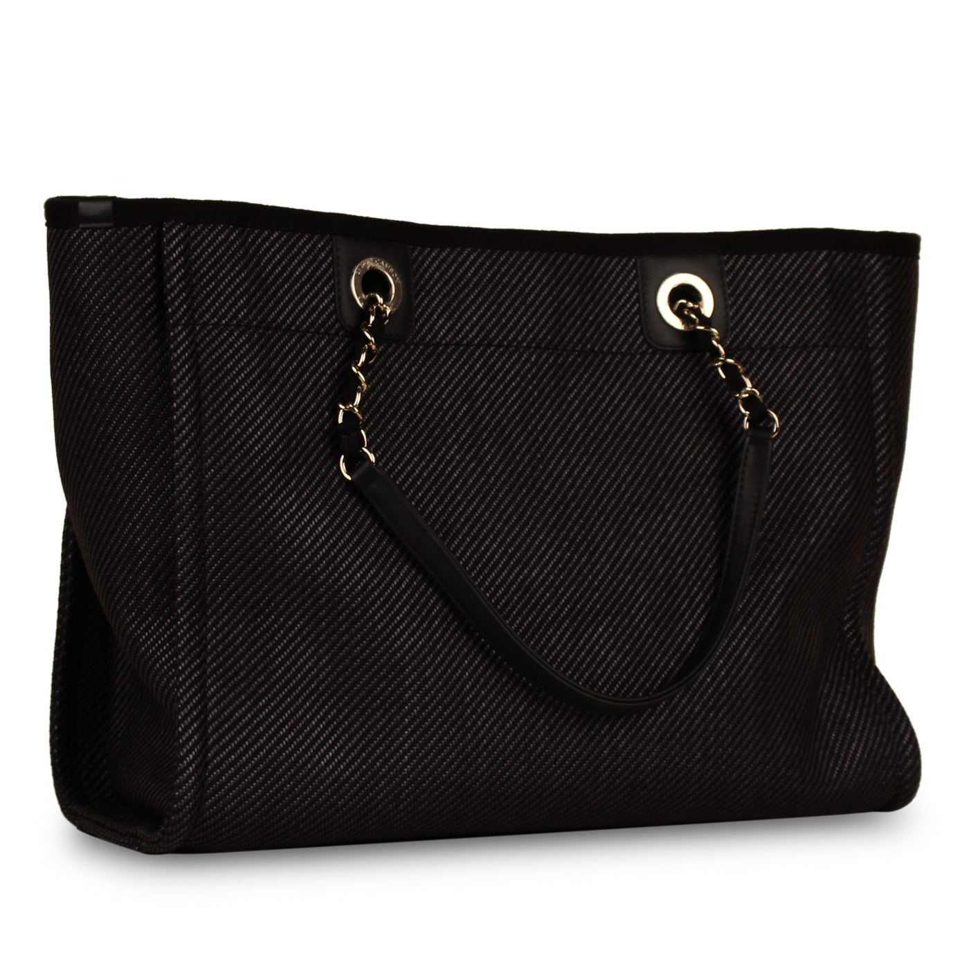 Denim Deauville Tote - Small