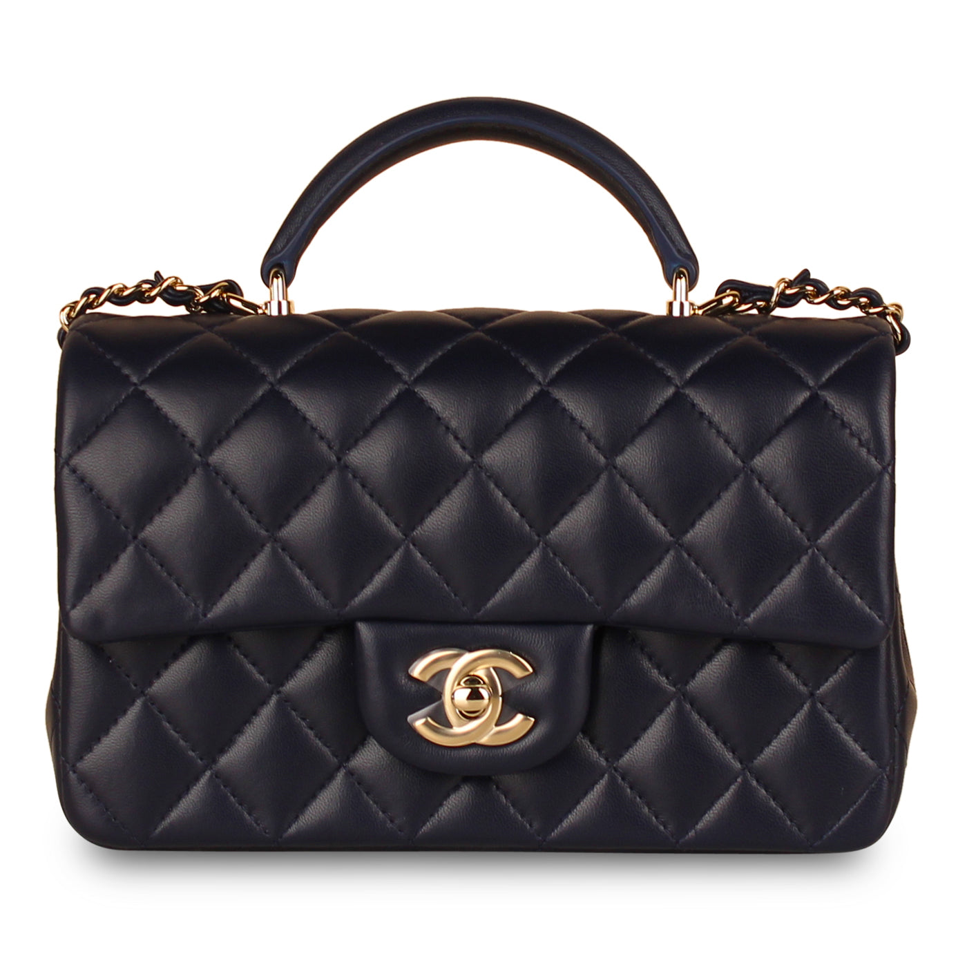 Classic Flap Bag - Mini Rectangular Top Handle