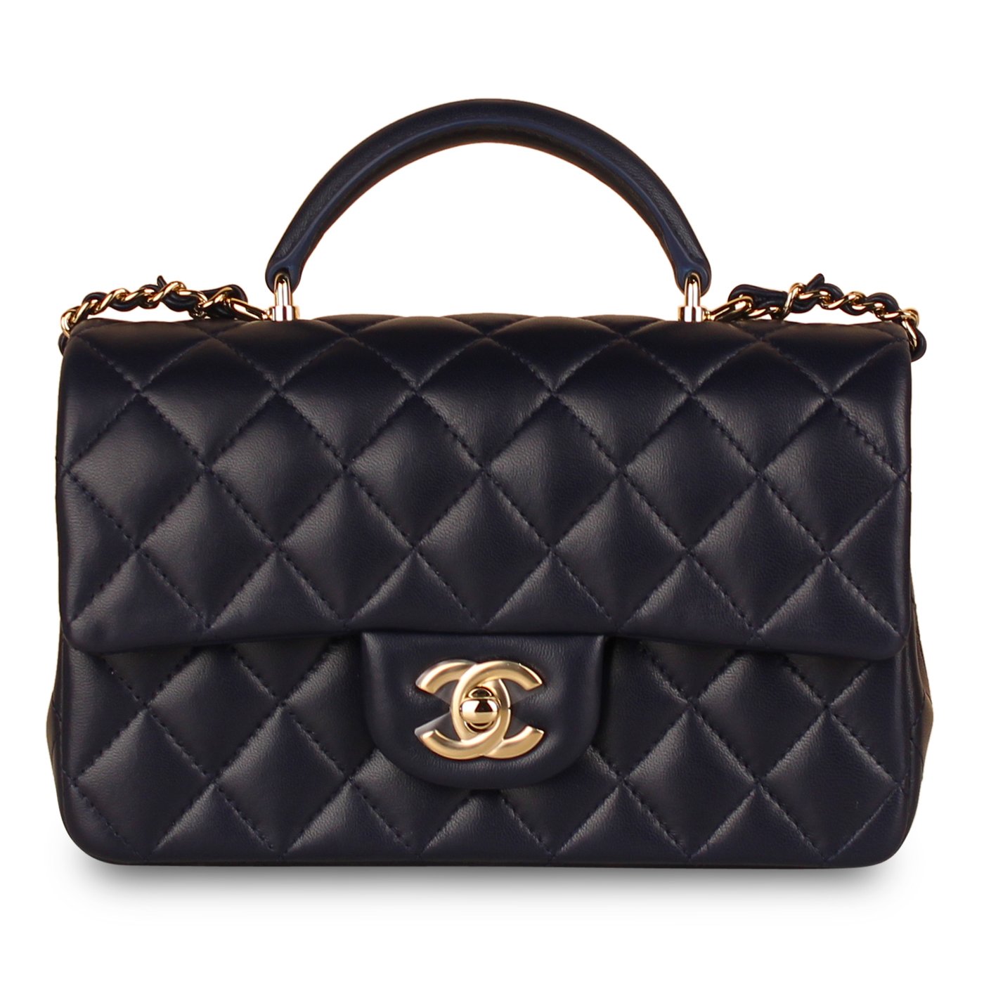 Classic Flap Bag - Mini Rectangular Top Handle