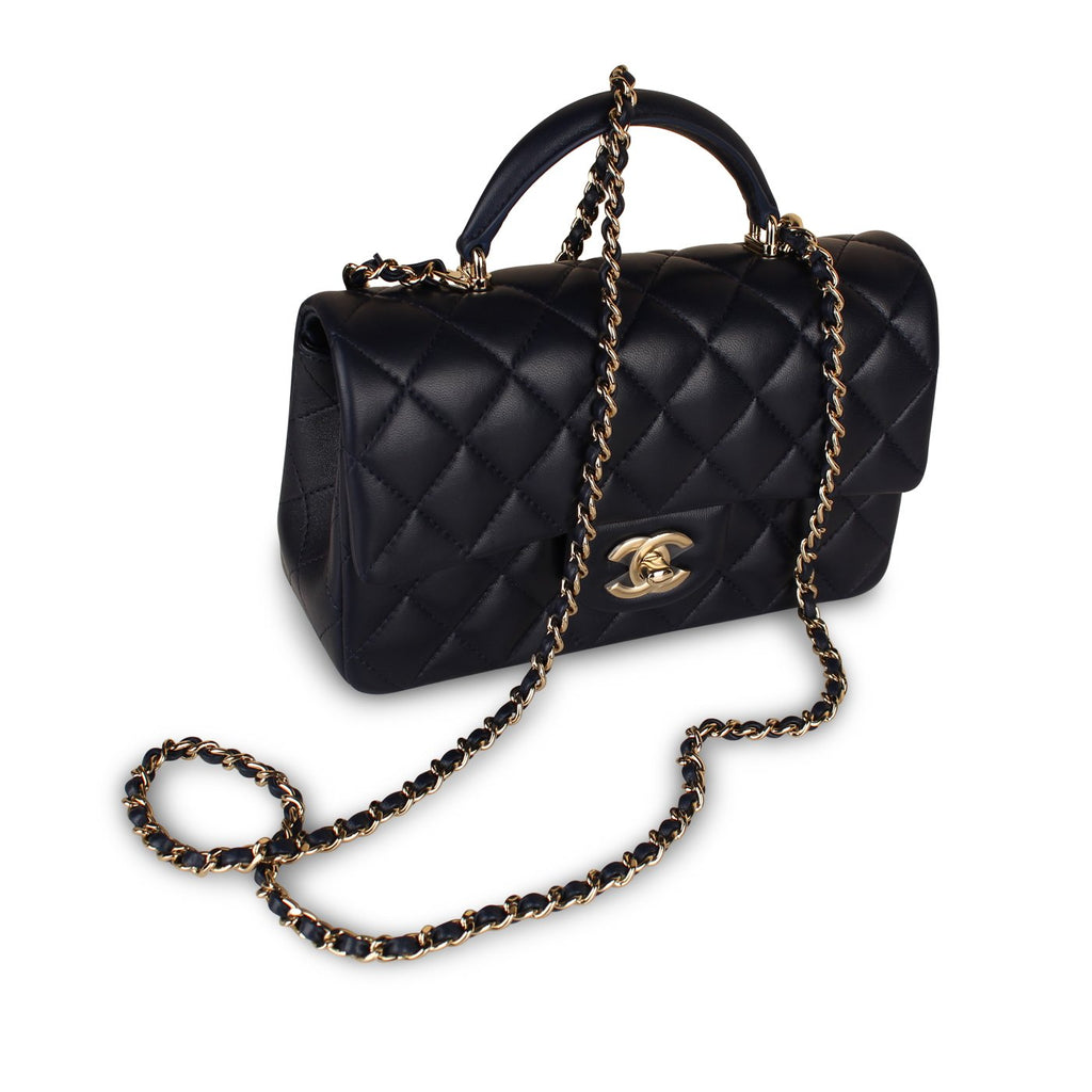 Classic Flap Bag - Mini Rectangular Top Handle