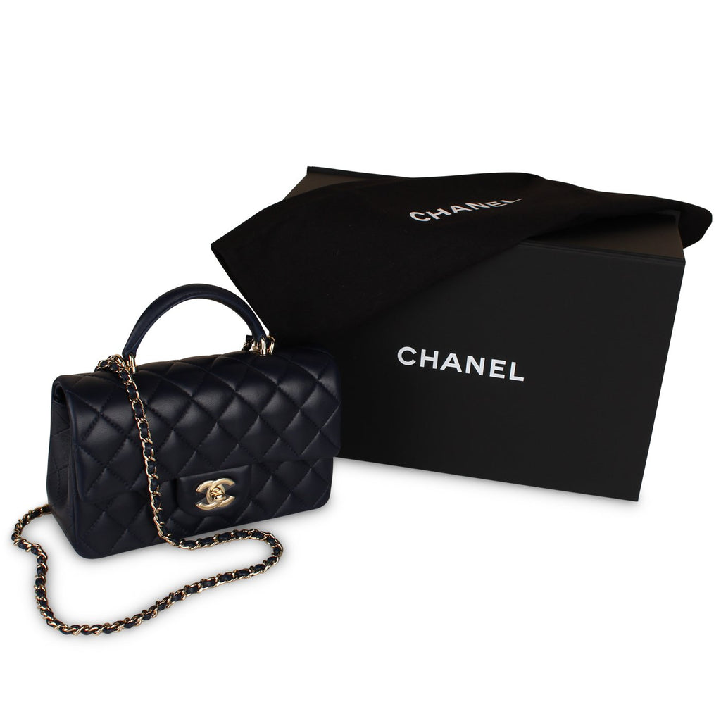 Classic Flap Bag - Mini Rectangular Top Handle