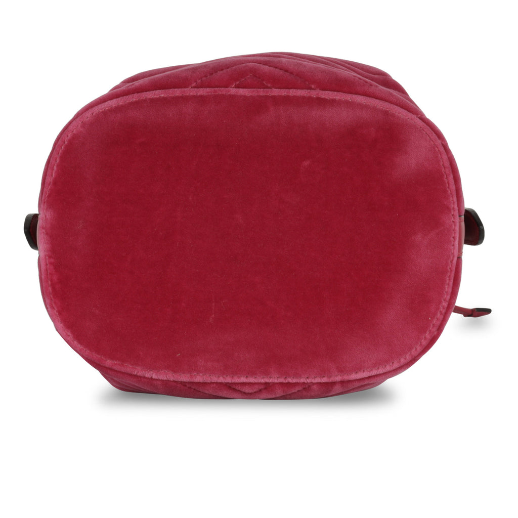 Marmont Bucket - Pink Velvet