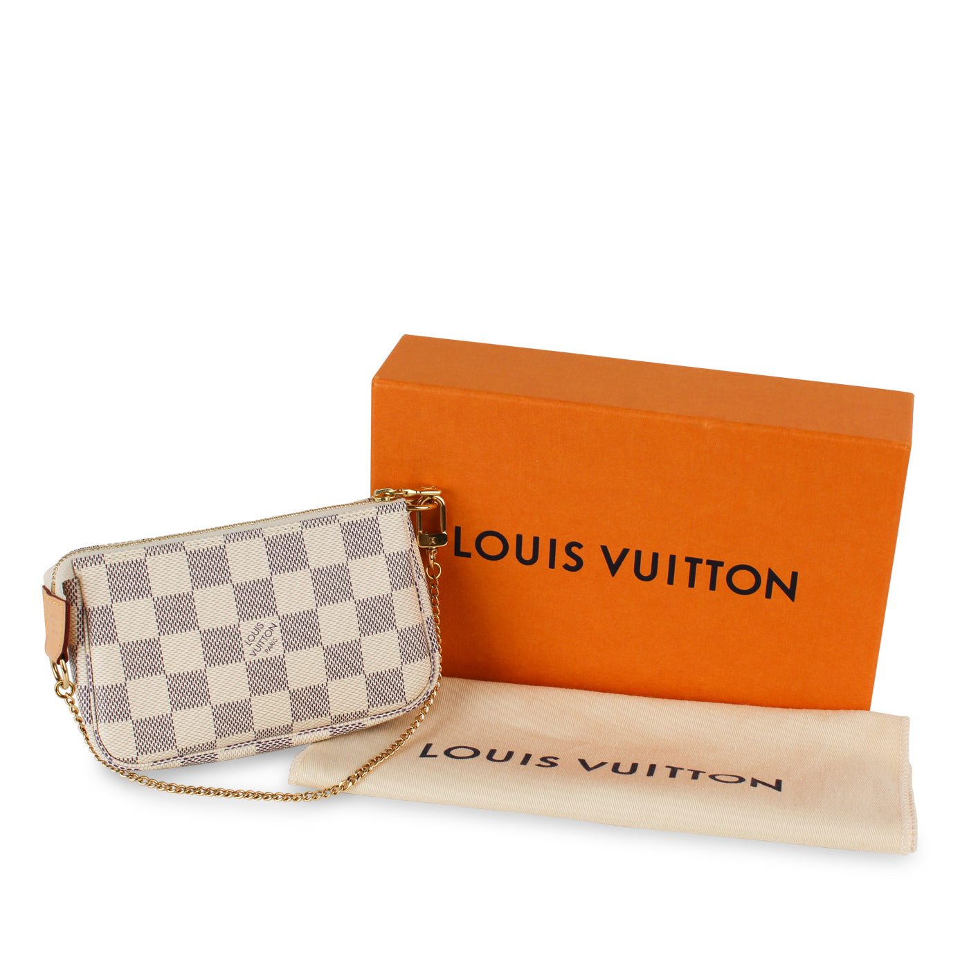 Louis Vuitton Mini Pochette Accessoires - Damier Azur